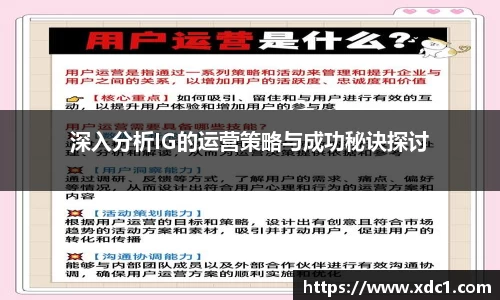 深入分析IG的运营策略与成功秘诀探讨